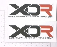 Pair Of Xdr Off-road Group Performance Racing Advertising Stickers Decals