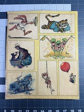 1980 Briefolio Phil Mendez Cartoon Glossy Cardboard School Student Pocket Folder