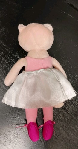 Plush Ballerina Kitten Cat 10" Pink & White - Picture 3 of 6