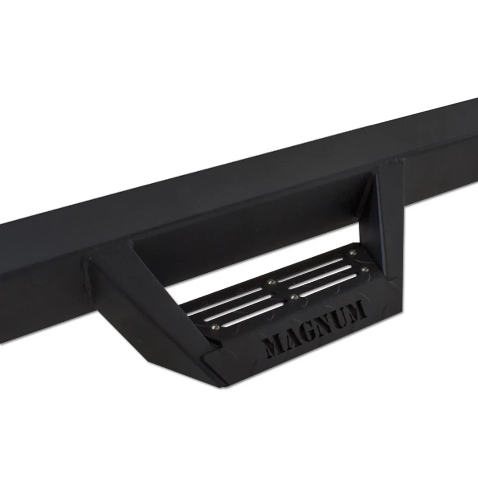 Running Boards Drop Steps Black for 2009-2014 F-150 Super Cab Magnum RT Steps — 第 2/4 张图片