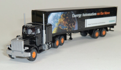 Wiking - Siemens-Modell Peterbilt ''Energy Automation Europe'', 1:87 #25-SV864/K39