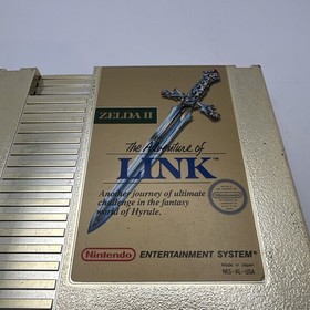 Zelda II 2 : The Adventure of Link Gold (Nintendo NES, 1988) - Tested