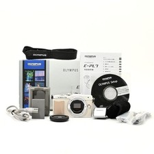 OLYMPUS PEN Lite E-PL7 White 16.1MP Mirrorless Digital Camera Body Japan Used