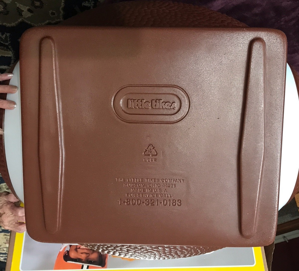 Little Tikes Football Toy Box / Chest New In Box 1997 | eBay