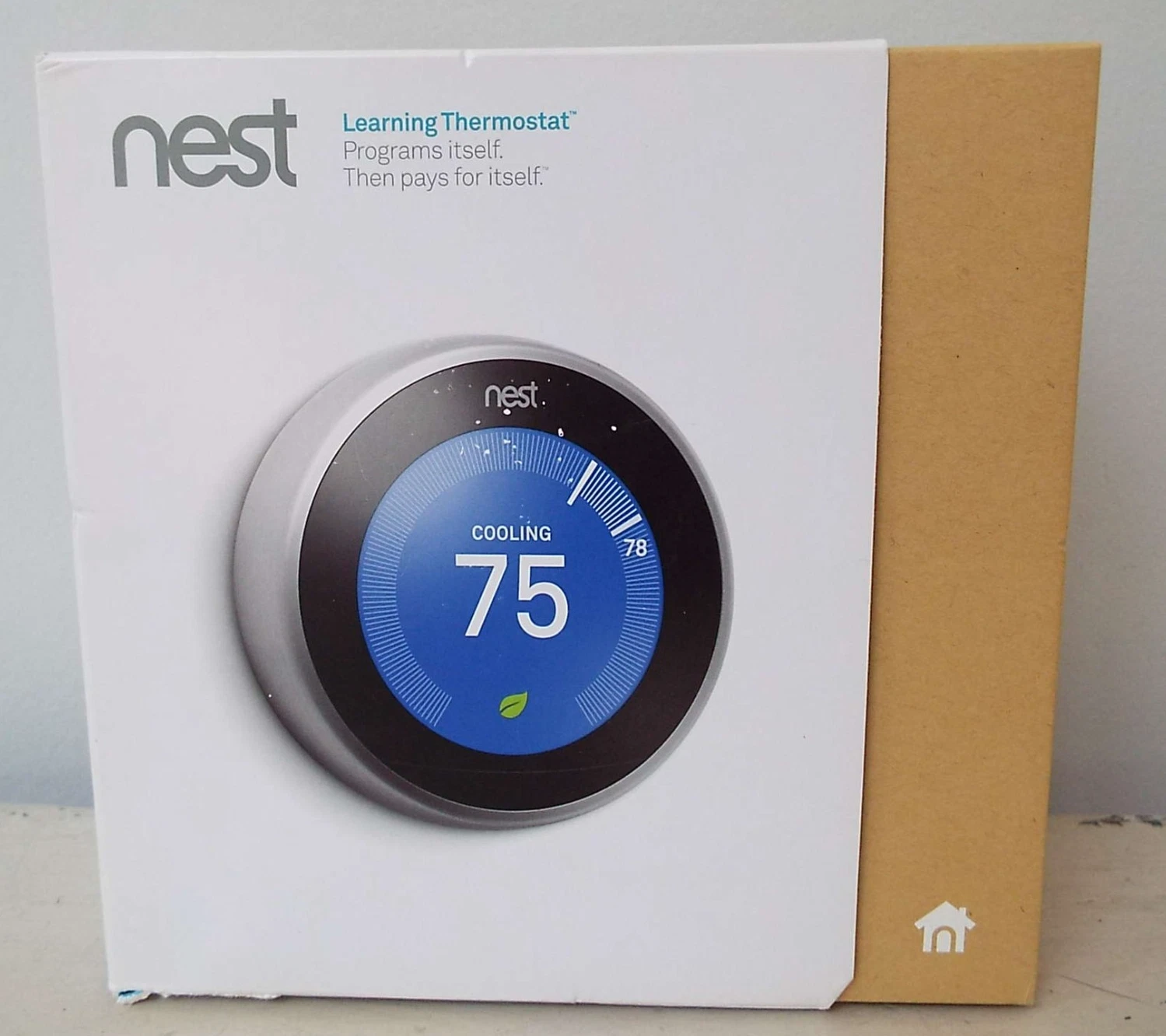 Nest Learning Thermostat Stainless Steel T3007ES
