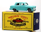 1957 A MoKo Lesney Matchbox Series #36-A Austin A 50 ORIGINAL B-5 BOX