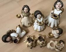 Original Bozener Engel THUN Konvolut 8 Stück Sammlung Kerzenhalter Keramik