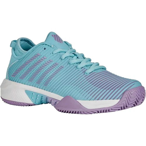 K Swiss Hypercourt Ange Suprême Bleu/Lilas Transparent/Blanc Brillant 96615 467