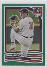 2024 Panini Stars and Stripes Green Tyson Neighbors #66 10vb