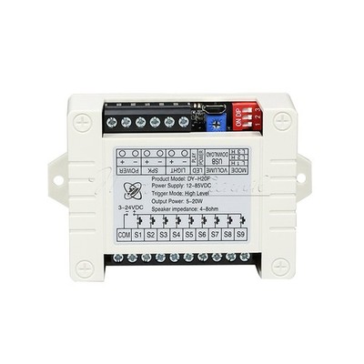 DC12-85V HL20F 20W Voice MP3 Playback Control Module 1-to-1 Trigger Custom Audio
