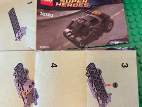 LEGO DC 30300 &nbsp;The Batman Tumbler MINI 100% Complete w/ Instructions batmobile