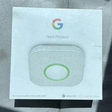 Google Nest Protect Smoke and CO Alarm WIRED 2nd Gen S3003LWES NEW exp Apr 2033