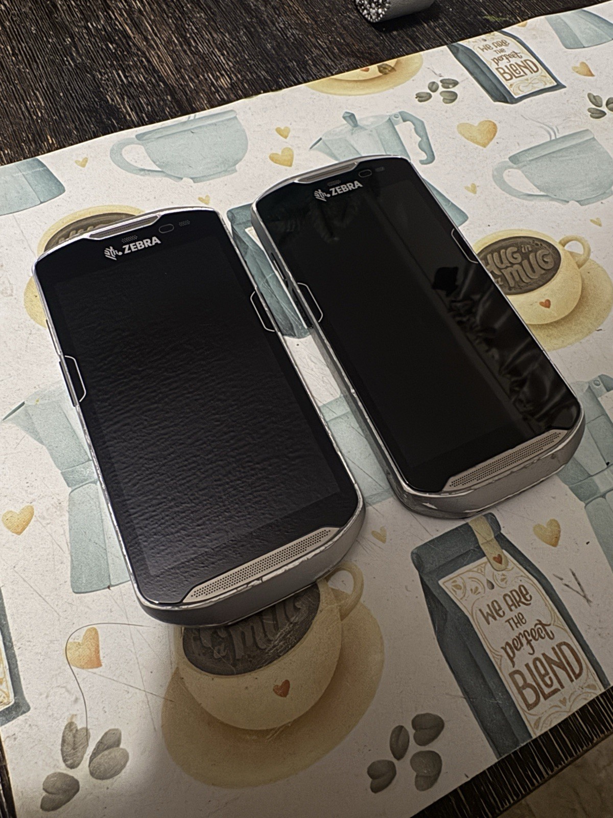 2 Zebra TC56 Devices 1D/2D WiFi PDA Mobile Handheld TC56CJ With Batteries