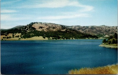 Clear Lake California Largest Freshwater Lake Vintage Postcard 1950s Frye &