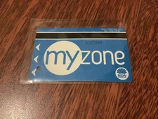 NSW GOVERNMENT MAGNETIC-STRIPE BUS TICKET BLUE MYZONE PENSIONER 23APR10