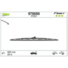 Valeo Scheibenwischer vorne rechts 8200769217 7711172853 | 191744