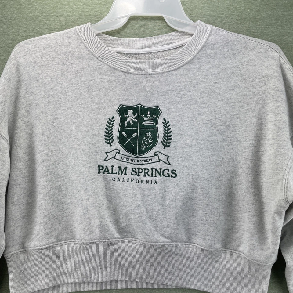 Abercrombie & Fitch мягкий A & F коллекции женщин размер S укороченный толстовка CA - Изображение 2 из 4