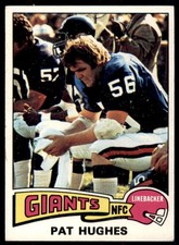 1975 Topps Pat Hughes New York Giants #502 EX