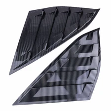 Carbon Fiber Side Vent Window Quarter Louver Cover  for Honda Accord 2018-2021 