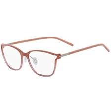 NEW Marchon Airlock 3000 605 Coral Gradient Eyeglasses 53mm with AL Case