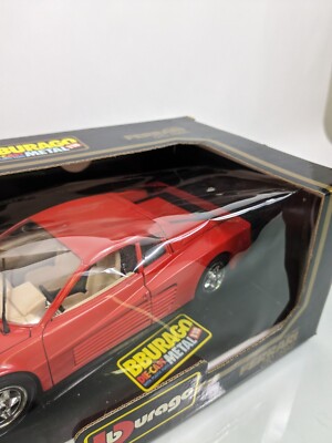 BBurago - Red 1984 Ferrari GTO - 1:18 Scale #3027- New in Box | eBay