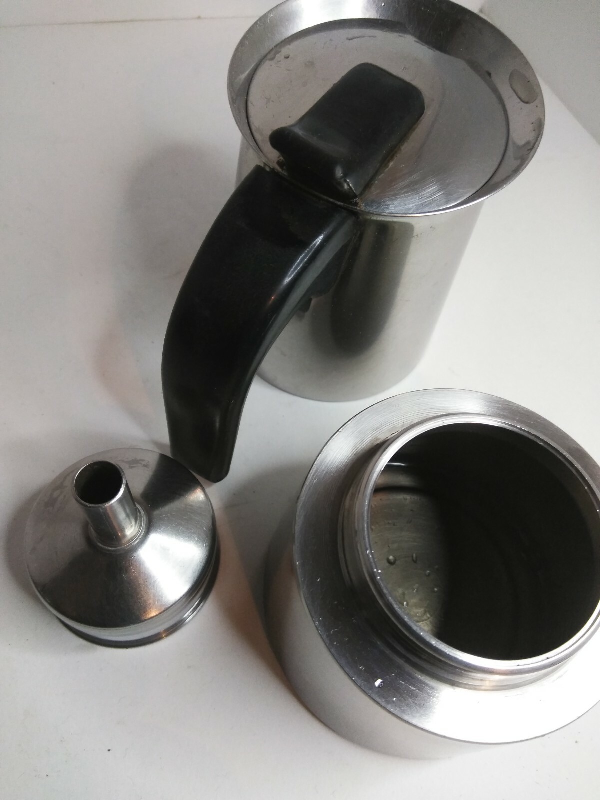 VINTAGE  INOX MUSA Stovetop Espresso Coffee Maker, 18/10 Stainless