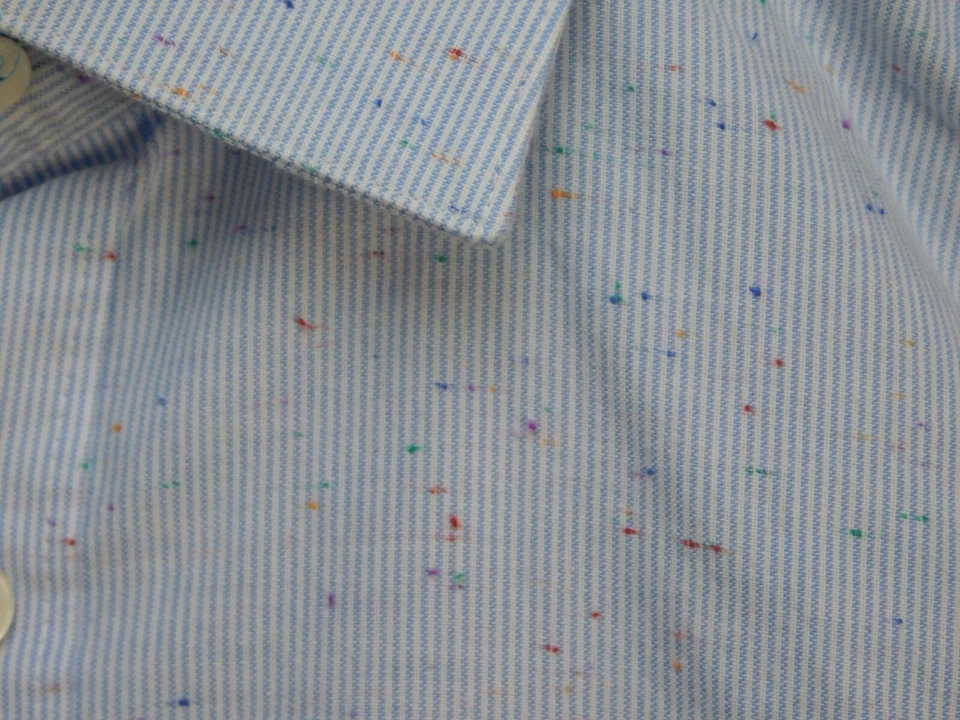 Penguin Munsingwear Men's 16 1/2 Speckled Rainbow Heritage Slim Fit Shirt - Image 3 of 4