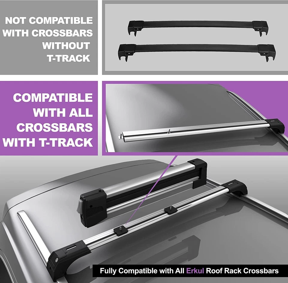 35-дюймовый универсальный лыжный стеллаж для автомобильных перекладин на крышу 6 пар лыж или 4 сноуборда - Изображение 4 из 4