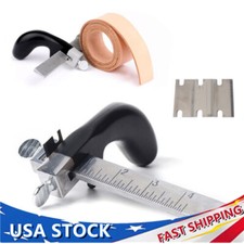 Professional Leather Draw Gauge Tool Strap Cutter Hand Craft Belt Cutting Blade