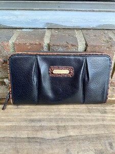 brahmin wallet brown fold bi authentic ladies