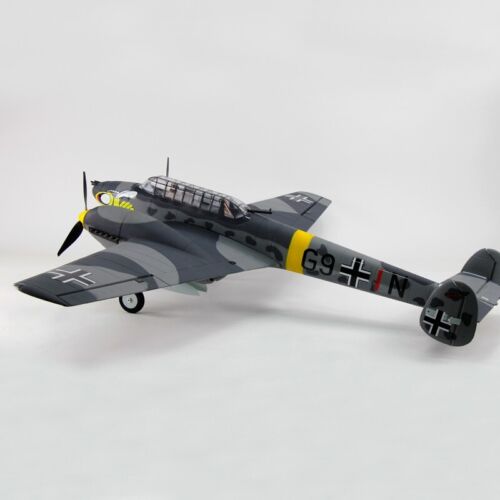 Dynam Messerschmitt BF-110 V3 4S Twin-Engine RC Warbird Plane 1500mm w/ Flaps - Picture 3 of 18