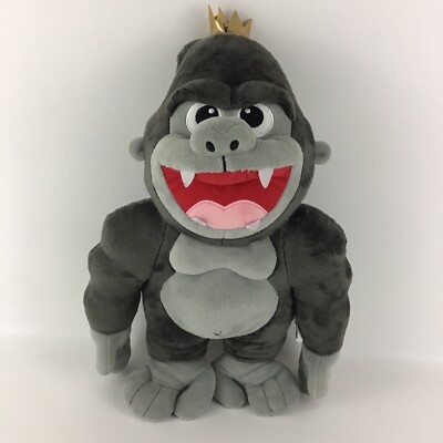 Hug Me King Kong 16'' Plush Stuffed Animal Toy Kidrobot Phunny Squeeze & Shake