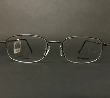 Technolite Eyeglasses Frames TL518 GM Gunmetal Gray Oval Half Rim 52-19-140