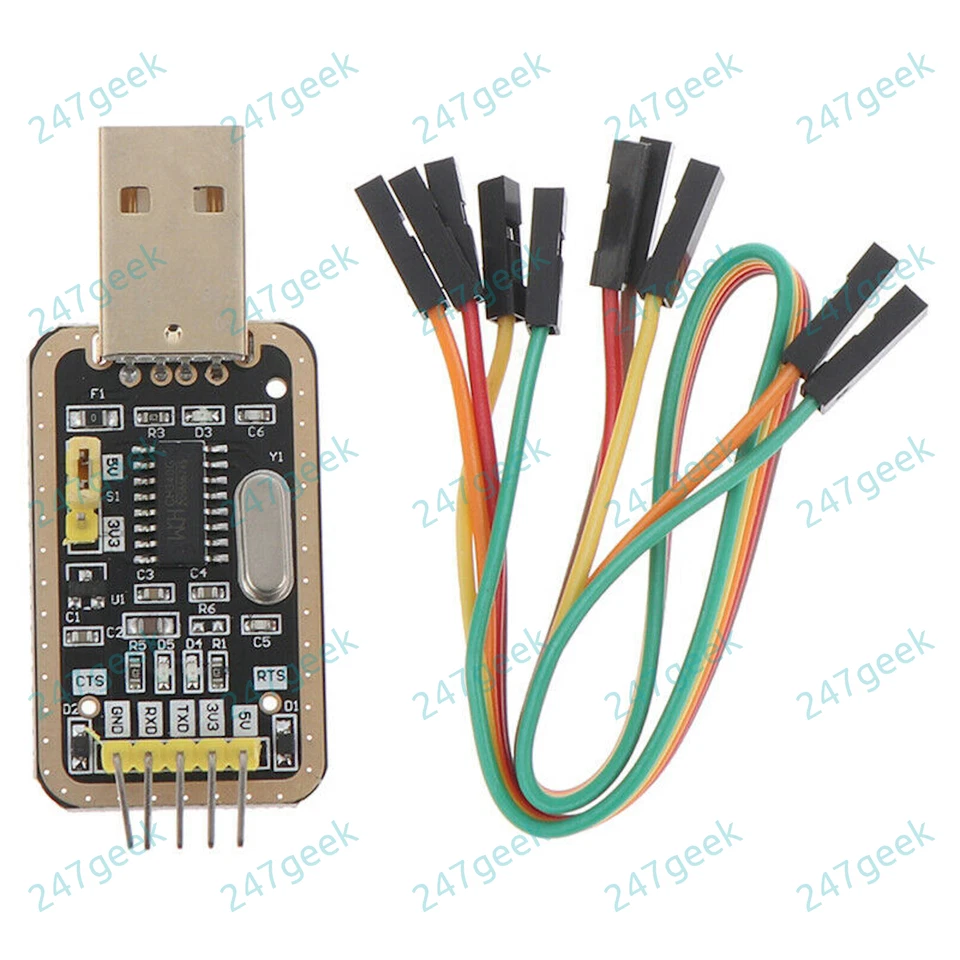 🇬🇧 CH340 Gold USB TTL Serial Adapter Router upgrade Arduino CH340G FTDI PL2303 - Image 2 of 4