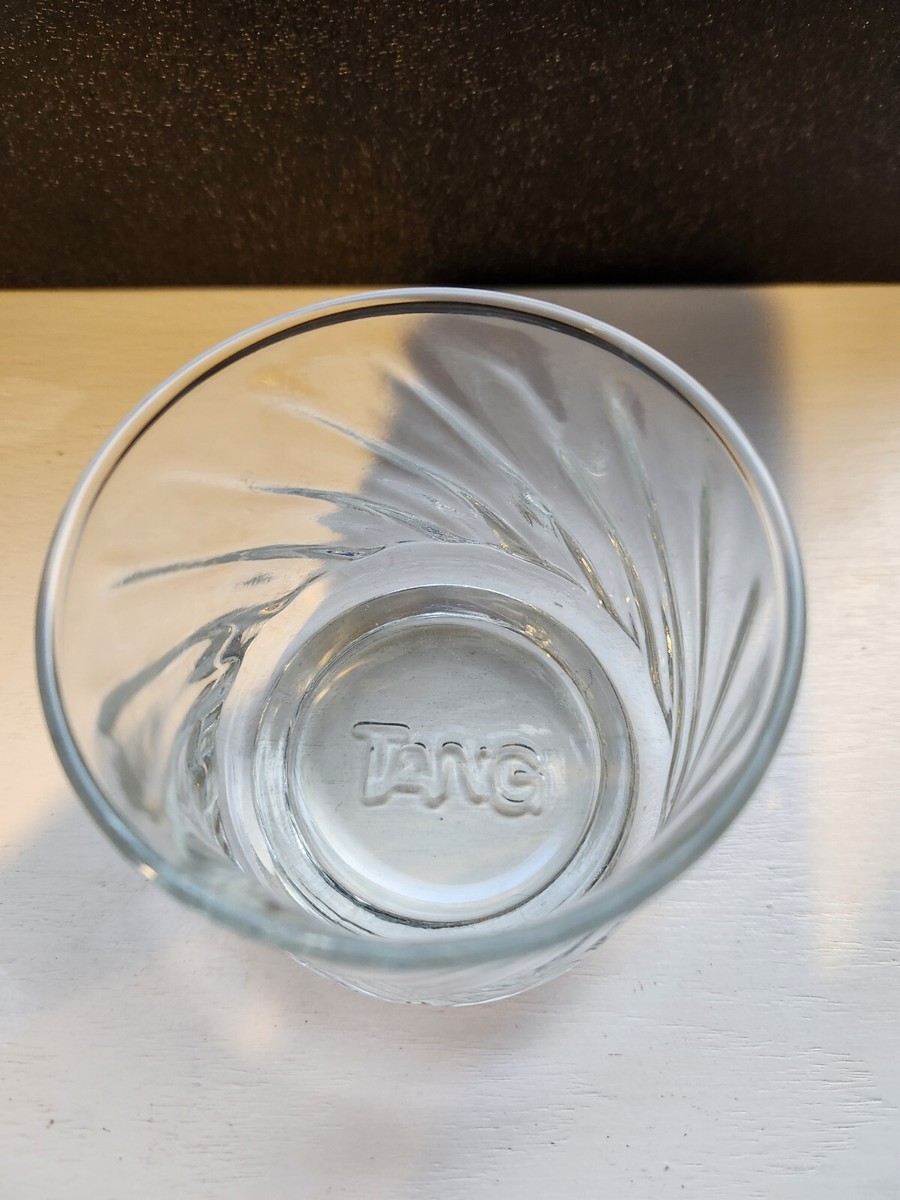 Vintage Tang Juice Glass Original Swirl Design Promotional Item | eBay