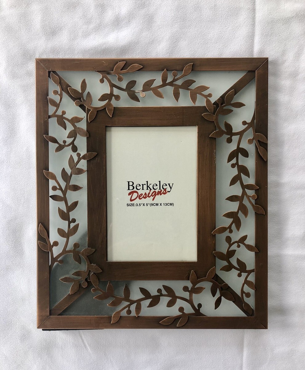 Berkley Designs Brown CHERRY BLOSSOM FRAME w/ Glass #JB009 - Size