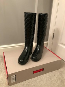 hunter quilted wellies