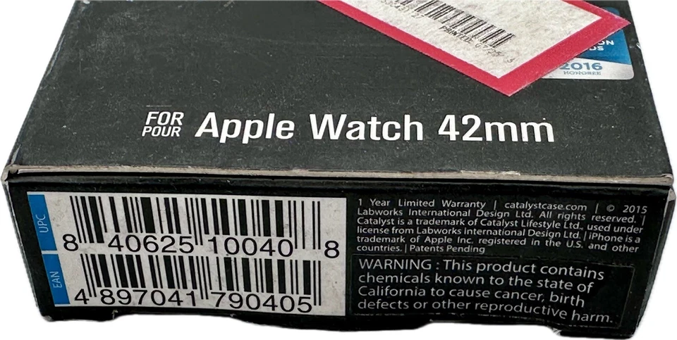 Apple Watch Series 1, Waterproof Catalyst Case, 42mm, Fits Original # One Only - Image 4 of 4