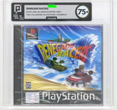 Renegade Racers Playstation One PAL NEW SEALED Ps1 Sealed NO VGA 
