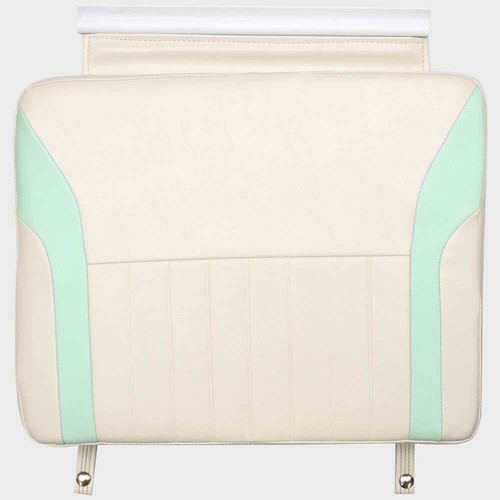 G3 Boats Seat Cushion 73523231 W/ Track White Seafoam Vinyl eBay
