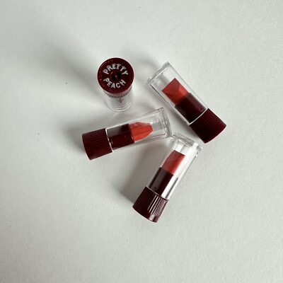 Vintage Avon PRETTY PEACH Lipstick Samples Lot of