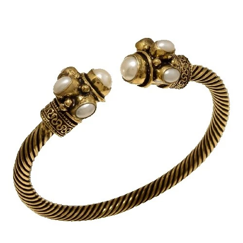 Pearl Stone Tibetan Silver Fashion Jewelry