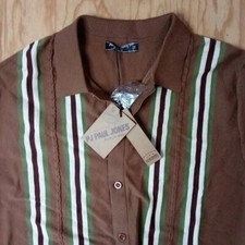 NWT Paul Jones Stripe Button Down Shirt