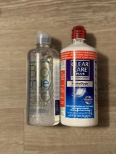 Lot of Contact Cleaning and Disinfecting Solutions New & Sealed