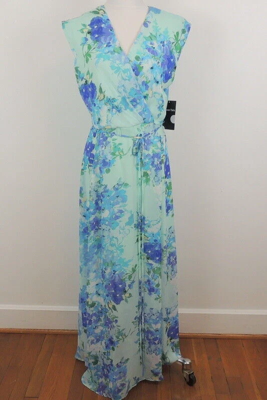 Garden chiffon top midi dress