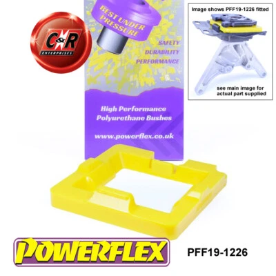 Powerflex Boîte de Vitesse Support Insert Pour Ford Focus MK2 RS PFF19-1226 - Photo 1/4