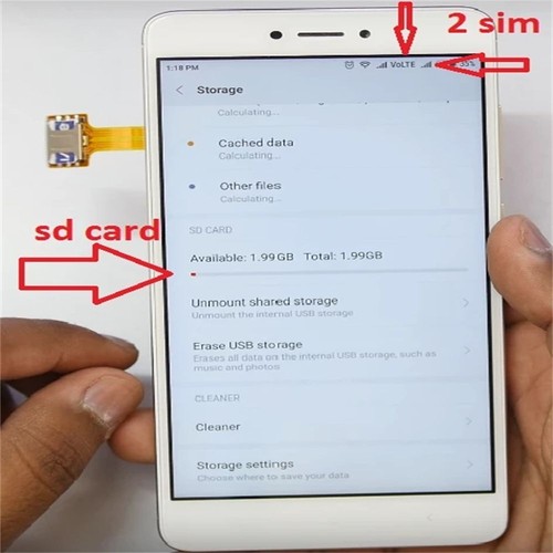 Micro SD for Redmi Huawei Extended Line SIM Extender Cards Adapters Card Reader - 第 7/14 張圖片