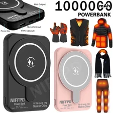 1000000mAh Power Bank USB Charger Battery Pack for Heated Vest Jacket Socks