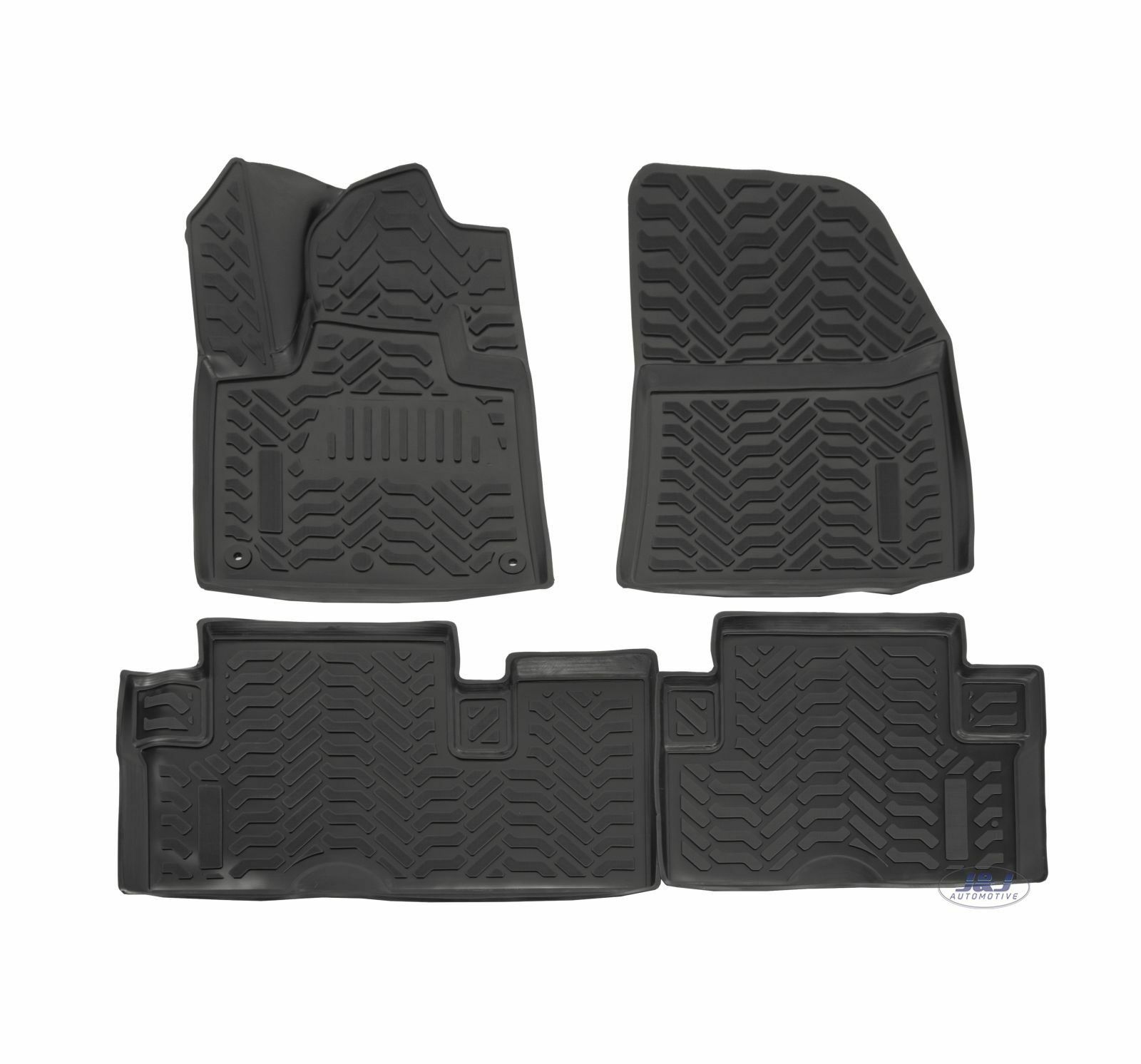 Tapis de sol en caoutchouc Citroen Grand Picasso 3D pour sorties famille et pluie