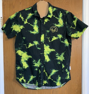 Disney Parks Our Universe L Oogie Boogie Nightmare Before Christmas Button Up
